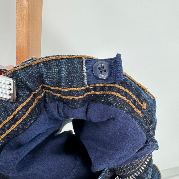 The Children's Place Dark Wash Denim Skort Butterfly Pattern Jewels Size 4 - Picture 14 of 15